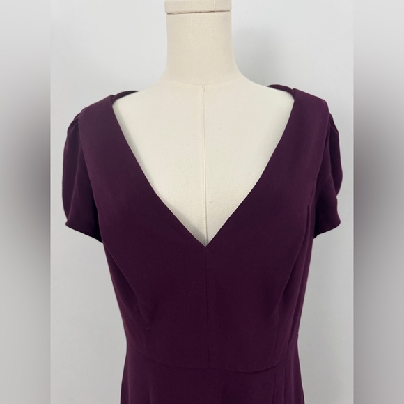 Prada Label Deep Purple Short Sleeve Dress Size 46 - Picture 3 of 16